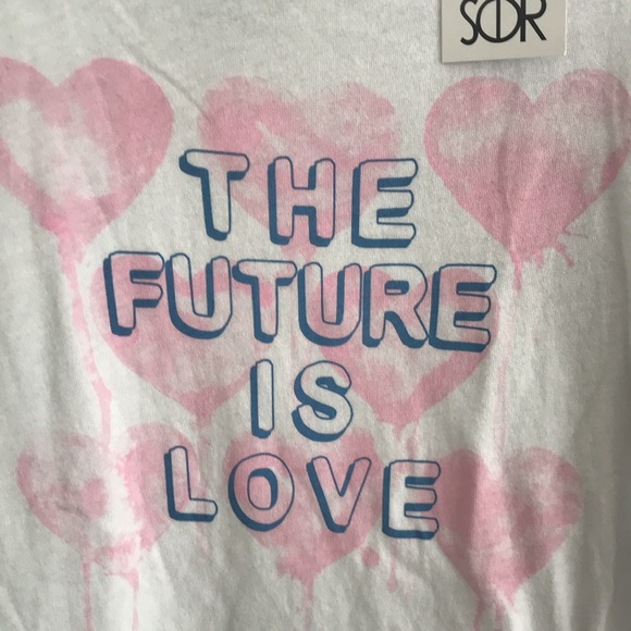 ⬇️$55 Chaser T Shirt “The Future Is Love” 💕 - Picture 2 of 7